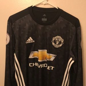 Manchester United 2017 Away Jersey Long Sleeve